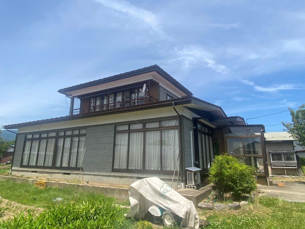 長井市中道　閑静な住宅街